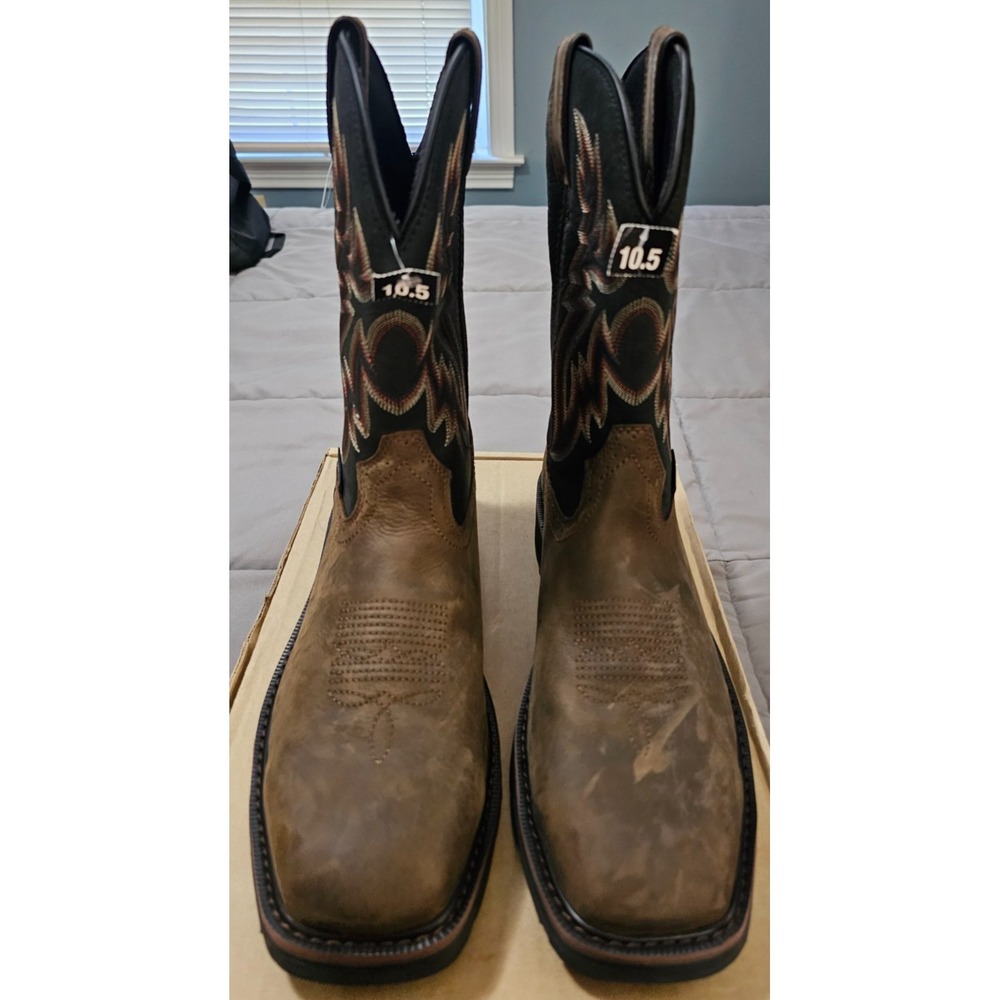 Wolverine® (Men's 10.5‎ M) Rancher™ Waterproof Wellington Steel-Toe Work Boots View 4
